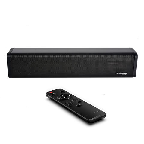 Barra de Sonido Compacta de 12V con Bluetooth, HDMI ARC y Kit de Montaje en Pared para TVs de Salón/Caravanas/Autocaravanas