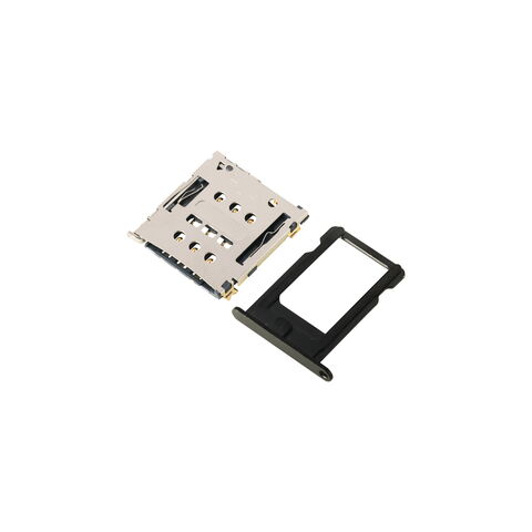 Conector de bandeja de tarjeta SIM Nano, tipo push-pull simple, conectores de cajón