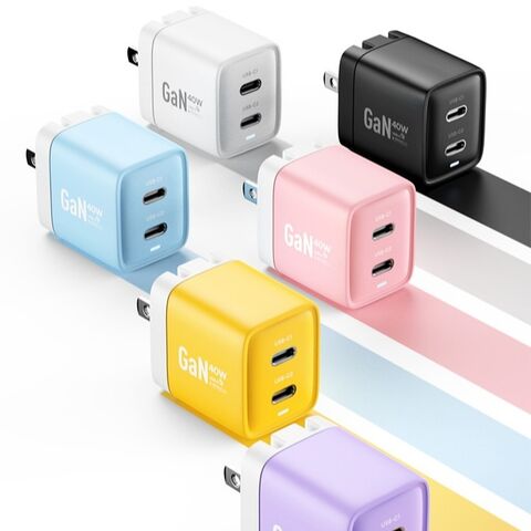 Chargeur Rapide Mural Vina Mini Type-C 40W 20 Watts avec Prises AU EU US pour iPhone 8 Plus en Gros - Produits Tendances