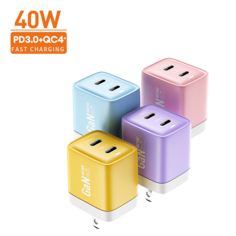 Chargeur Rapide Mural Vina Mini Type-C 40W 20 Watts avec Prises AU EU US pour iPhone 8 Plus en Gros - Produits Tendances