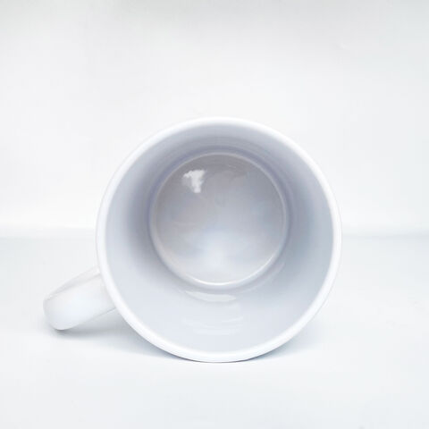 Tasses en céramique de sublimation blanches de haute qualité de 11oz/15oz avec logo personnalisé en gros pour le thé, le café et Noël