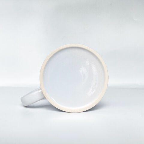 Tasses en céramique de sublimation blanches de haute qualité de 11oz/15oz avec logo personnalisé en gros pour le thé, le café et Noël