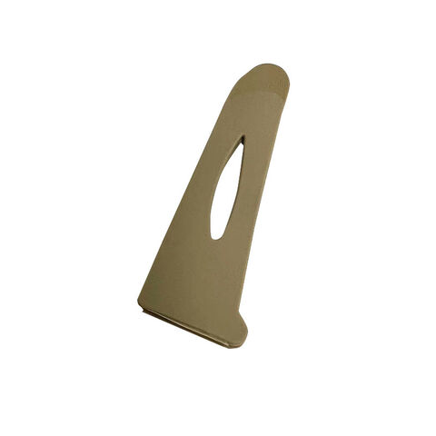 Prix usine Moulage par injection Boucle de manchon creuse au milieu Boucle de manchon 9 cm pour veste à capuche