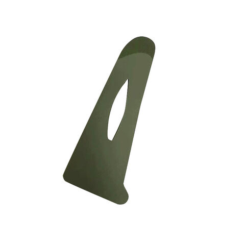 Prix usine Moulage par injection Boucle de manchon creuse au milieu Boucle de manchon 9 cm pour veste à capuche
