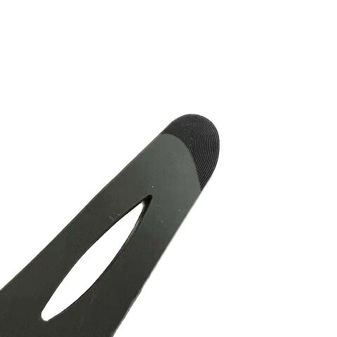 Prix usine Moulage par injection Boucle de manchon creuse au milieu Boucle de manchon 9 cm pour veste à capuche