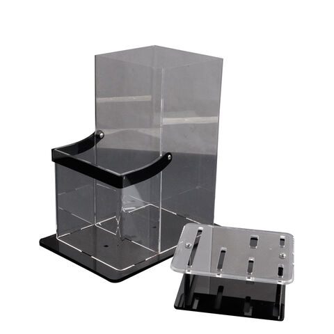 Bloc de Cuisine en Plastique pour 6 Couteaux, Support à Couteaux, Rangement de Couteaux - Fabrication Directe