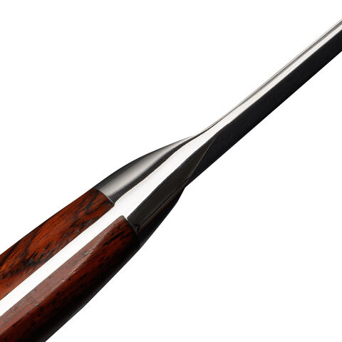 Couteau Gyuto Damas 10", Acier Damas Japonais AUS-10, Couteau de Chef, Ensemble de Couteaux de Cuisine, Manche en Bois