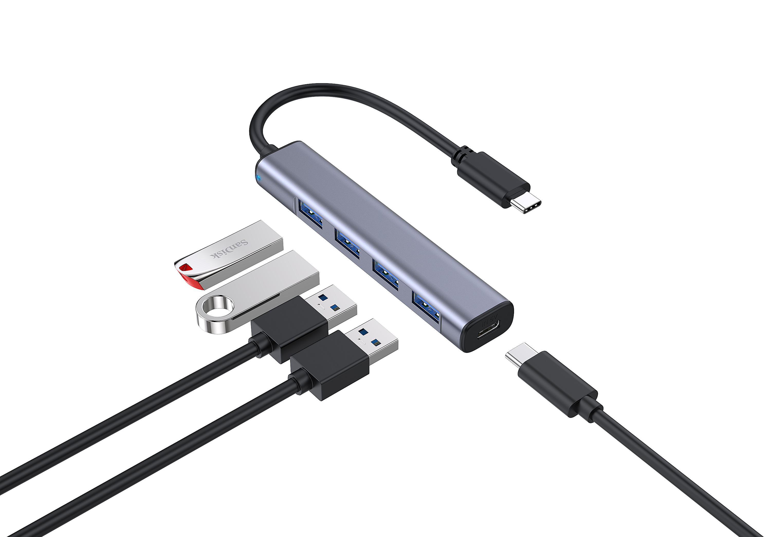 Computer Desktop Hub Bulk Buy China Wholesale New Design 4-port Usb 3.0 Desktop Hub For Pc ...