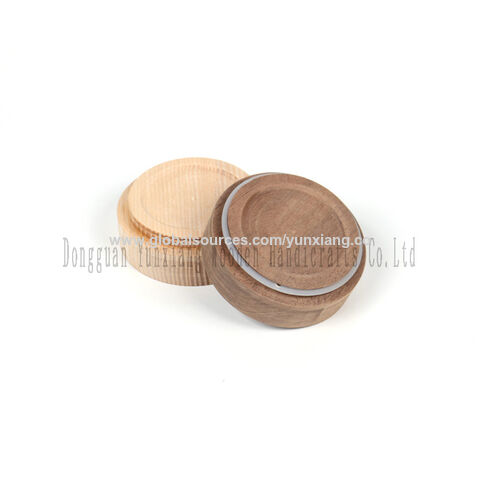 Cuenco redondo de madera ideal para nueces, dulces, aperitivos, snacks, aceitunas y salsa - Venta al por mayor
