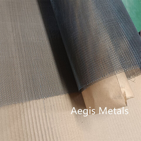Inert anodes Ta1 titanium wire mesh 0.23x30 0.2x40 mesh 450 micron Ti mesh