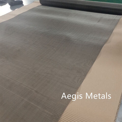 Inert anodes Ta1 titanium wire mesh 0.23x30 0.2x40 mesh 450 micron Ti mesh