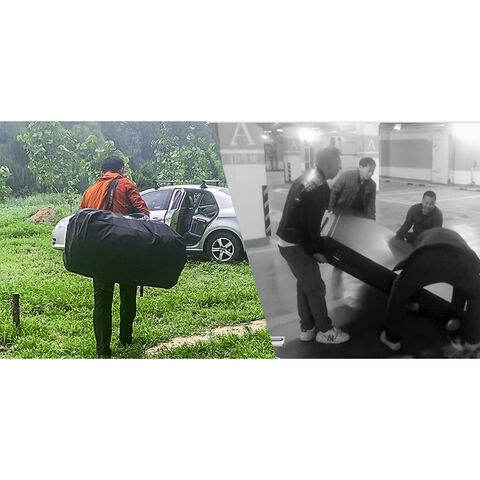 Tendas de Campismo Infláveis para Telhado de Carro, À Prova de Água, Anti-Colisão, Tenda Glamping para Telhado de Carro