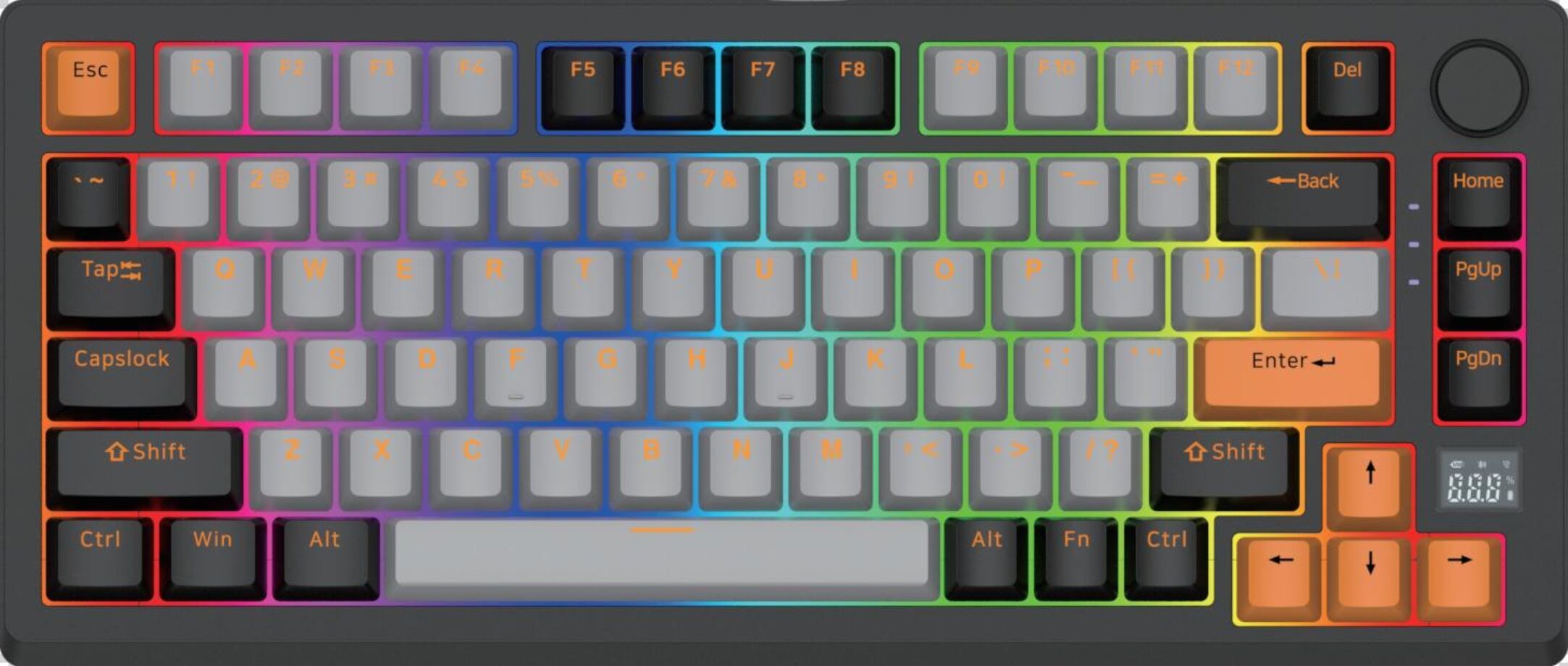 Factory Direct High Quality China Wholesale Diy 81keys Gaskets Rgb ...