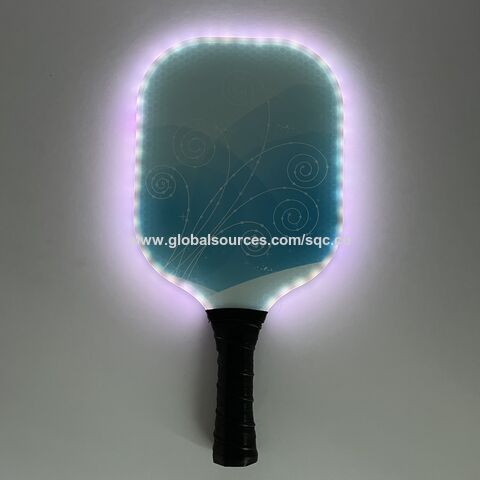 2025 OEM ODM Leuchtendes Pickleball Schläger, wiederaufladbarer LED Pickleball Schläger mit Akku, Anpassung