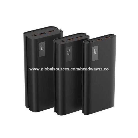 HEADWAY PB1000 22.5W 10000mAh Tragbare Powerbank mit LCD-Display, Schnellladung PD20W