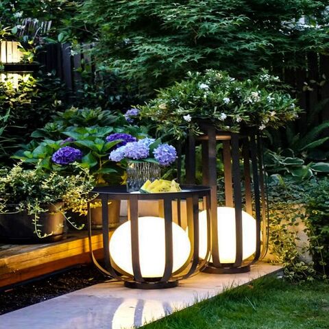 Luz LED Solar para Jardín de Alta Calidad - Iluminación Exterior para Paisajismo