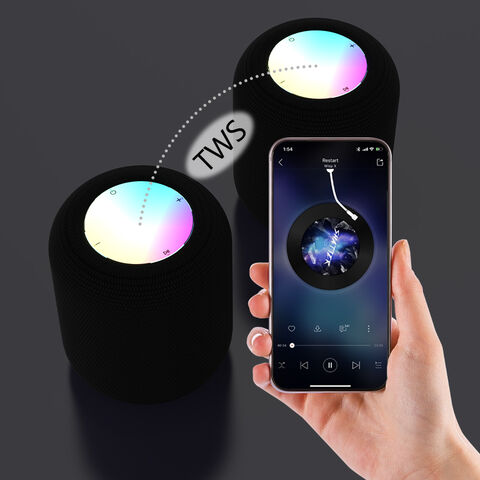 مكبر صوت كاريوكي لاسلكي صغير محمول Kasinuo S16 بقوة 20 واط مع إضاءة RGB LED وصوت محيطي و TWS للألعاب