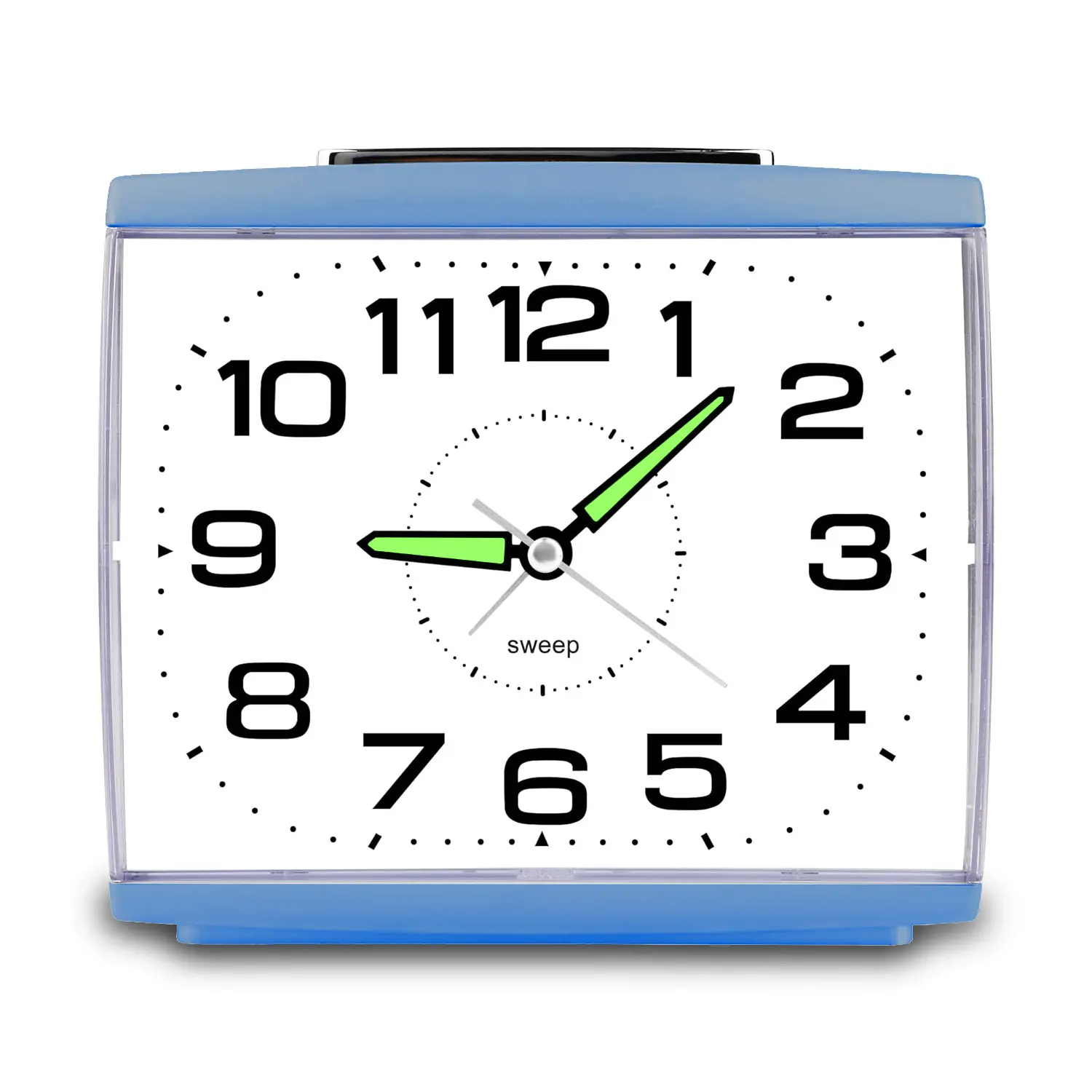 Talking Analog Alarm Clock For Visually Impaired Large Numbers Desk ...