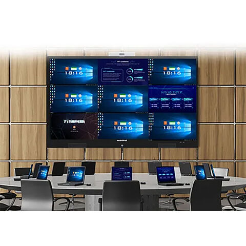 Drahtloses Videokonferenzsystem für Besprechungsräume mit Präsentationssender-Empfänger und Multi-Device Screen Sharing