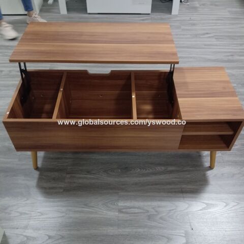 Mesa de Centro Elevable 120 cm Largo x 55 cm Ancho x 47 cm Alto - Ideal para B2B