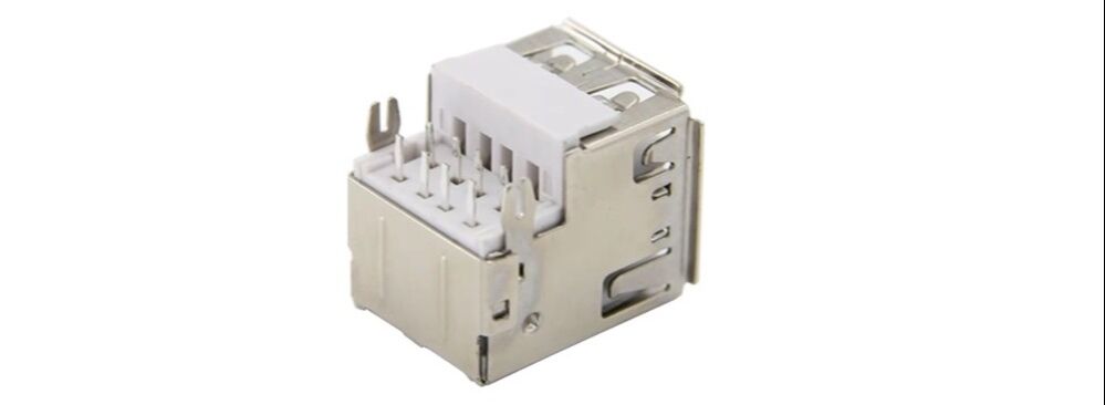 Usb 2.0 Type A 8 Pin Female Socket Connector Double-layer Horizontal ...