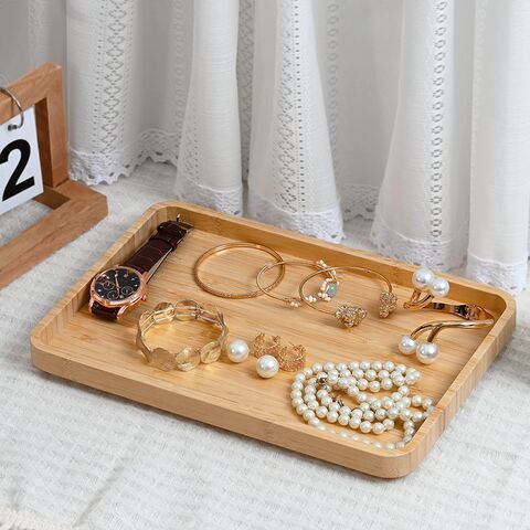 Bandejas de Bambu para Casa: Cozinha, Servir, Decoração, Organização, Toucador, Banheiro - Bandejas de Balcão e Serviço no Atacado