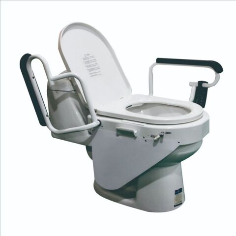 Verstellbarer Toilettensitzerhöher für Senioren und behinderte Benutzer