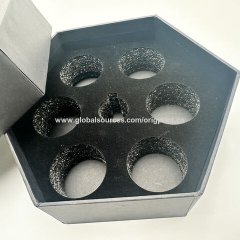 Boîte Cadeau Hexagonale en Carton avec Logo Personnalisé, Emballage Cadeau de Luxe