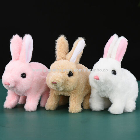 Perro eléctrico simulado de peluche, cachorro eléctrico que puede caminar, ladrar, asentir y menear la cola, juguete para niños
