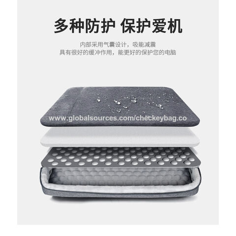 Sacoche d'ordinateur portable professionnelle antichoc, Housse de protection mince avec poignée pour ordinateur portable, compatible avec les modèles 13.3/14.1/15.4/16 pouces