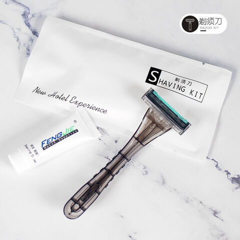 Kit de rasage à prix d'usine avec marque privée, kits de rasage pour hommes, kit de rasage en gros, kit de rasage pour hôtel, ensemble de rasage, ensemble de rasoir