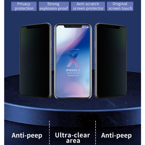 Lámina Protectora de Hidrogel para Pantalla de Móvil Teneth Mate Antiespía de Venta Caliente