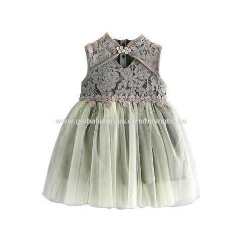 Vestido de verão sem mangas para meninas, nova versão coreana, estilo princesa estrangeiro, vestido de menina, saia de retalhos para bebê