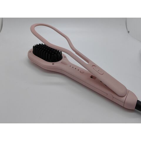 Atacado de fábrica OEM Controle de temperatura Alisador de cabelo elétrico Pentes elétricos para uso doméstico