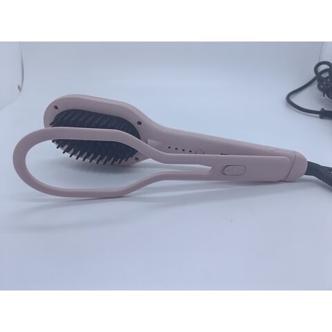 Atacado de fábrica OEM Controle de temperatura Alisador de cabelo elétrico Pentes elétricos para uso doméstico