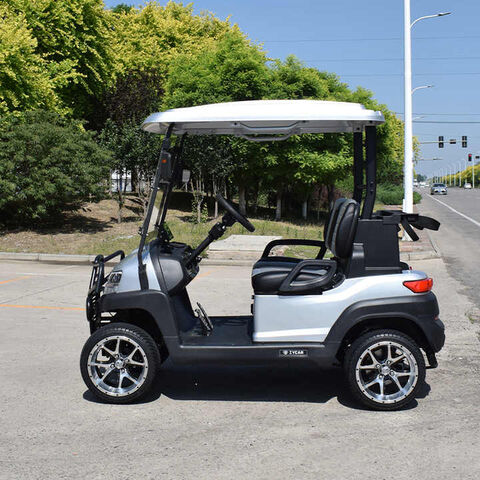 Carro de golf eléctrico 2 pasajeros Golf Buggy de alta calidad Motor personalizado Controlador de batería de ácido Plomo Color Typ