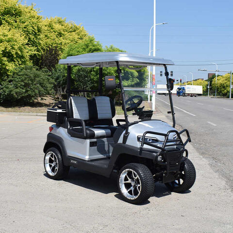 Carro de golf eléctrico 2 pasajeros Golf Buggy de alta calidad Motor personalizado Controlador de batería de ácido Plomo Color Typ