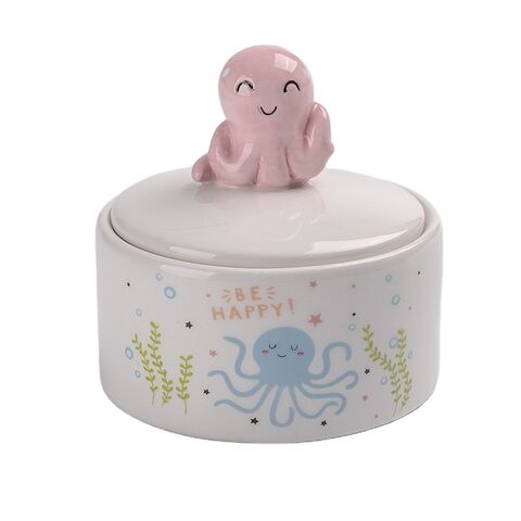 Caja de baratijas con forma de animal 3D personalizada en cualquier forma, tamaño y color, Bandeja de joyería de porcelana, caja de vidrio con tapa