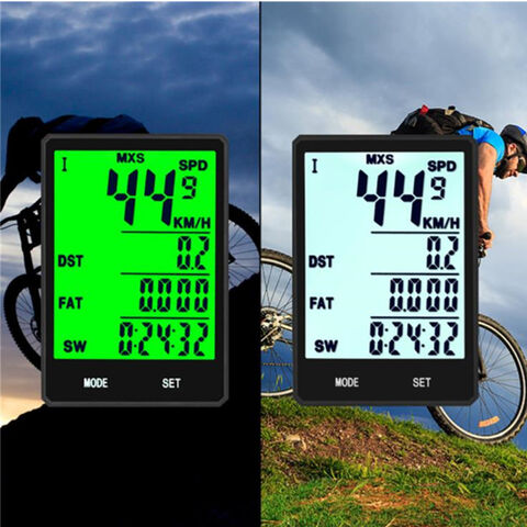 Novo Ciclocomputador sem Fio Impermeável para Bicicleta com Menu em Chinês e Inglês, Grande Sucesso de Vendas