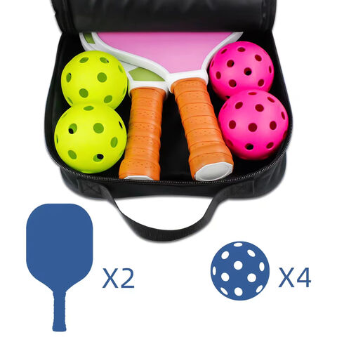 Bolsa Impermeável Portátil Ultraleve com Alça Ajustável para Raquete de Pickleball para Esportes ao Ar Livre