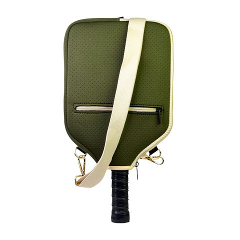 Bolsa Transversal Diagonal Esportiva com Borda de TPE, Núcleo de Colmeia, Raquete de Fibra de Carbono, Raquete de Pickleball de Fibra de Carbono Personalizada