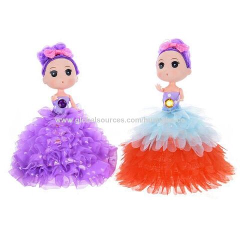 Glowing doll dress doll ring toy gifts Hot sale of children's glowing toys Glow novelties