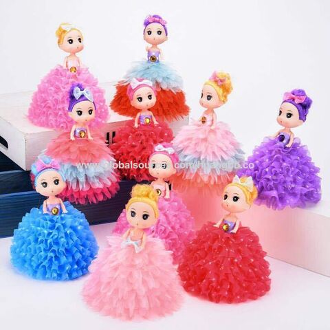 Glowing doll dress doll ring toy gifts Hot sale of children's glowing toys Glow novelties