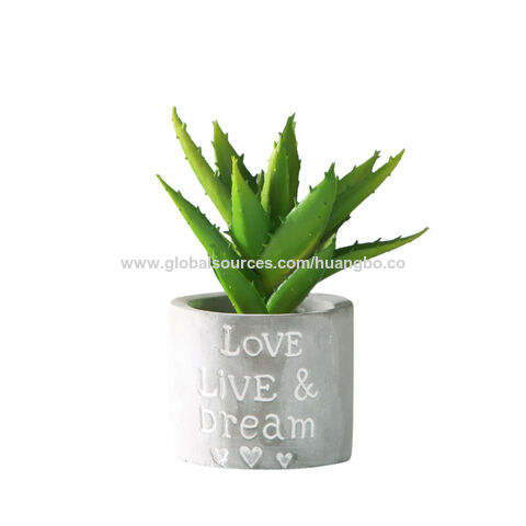 Nordic fake potted plants living room knick-knacks desktop green plant cactus flower imitation Novelty plants