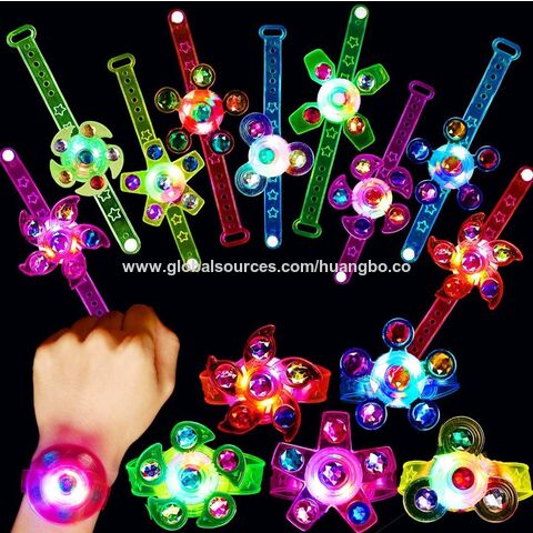 Cartoon light bracelet flash creative spinning gyroscope cross-border Amazon watch with stalls gifts