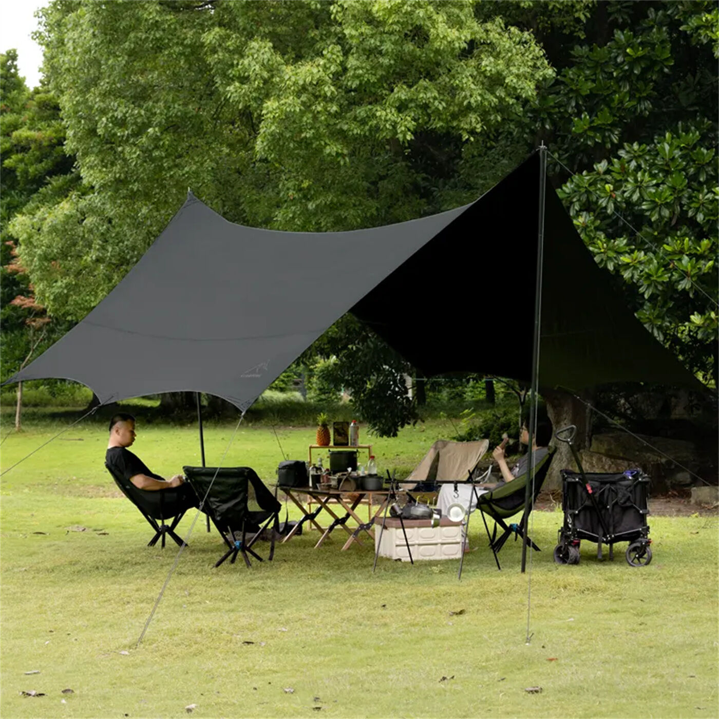 Customizable Canopy Easy To Store Waterproof And Sunshade Large Space ...