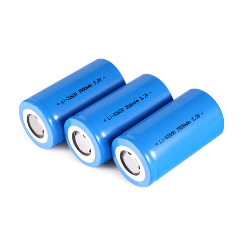 Hersteller 6000mAh Zylindrische 32600 3,2 V wiederauf ladbare LiFePO4 Batterie