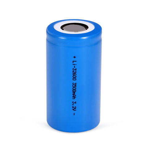 Hersteller 6000mAh Zylindrische 32600 3,2 V wiederauf ladbare LiFePO4 Batterie