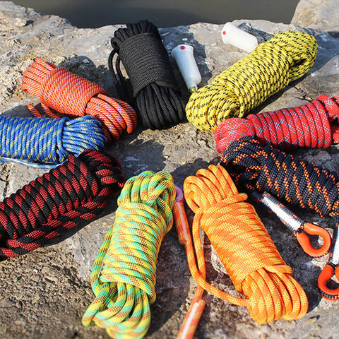 Cuerda de Escalada, Cuerda Estática para Escalada en Roca, Equipo de Escalada con Cuerda de Escape