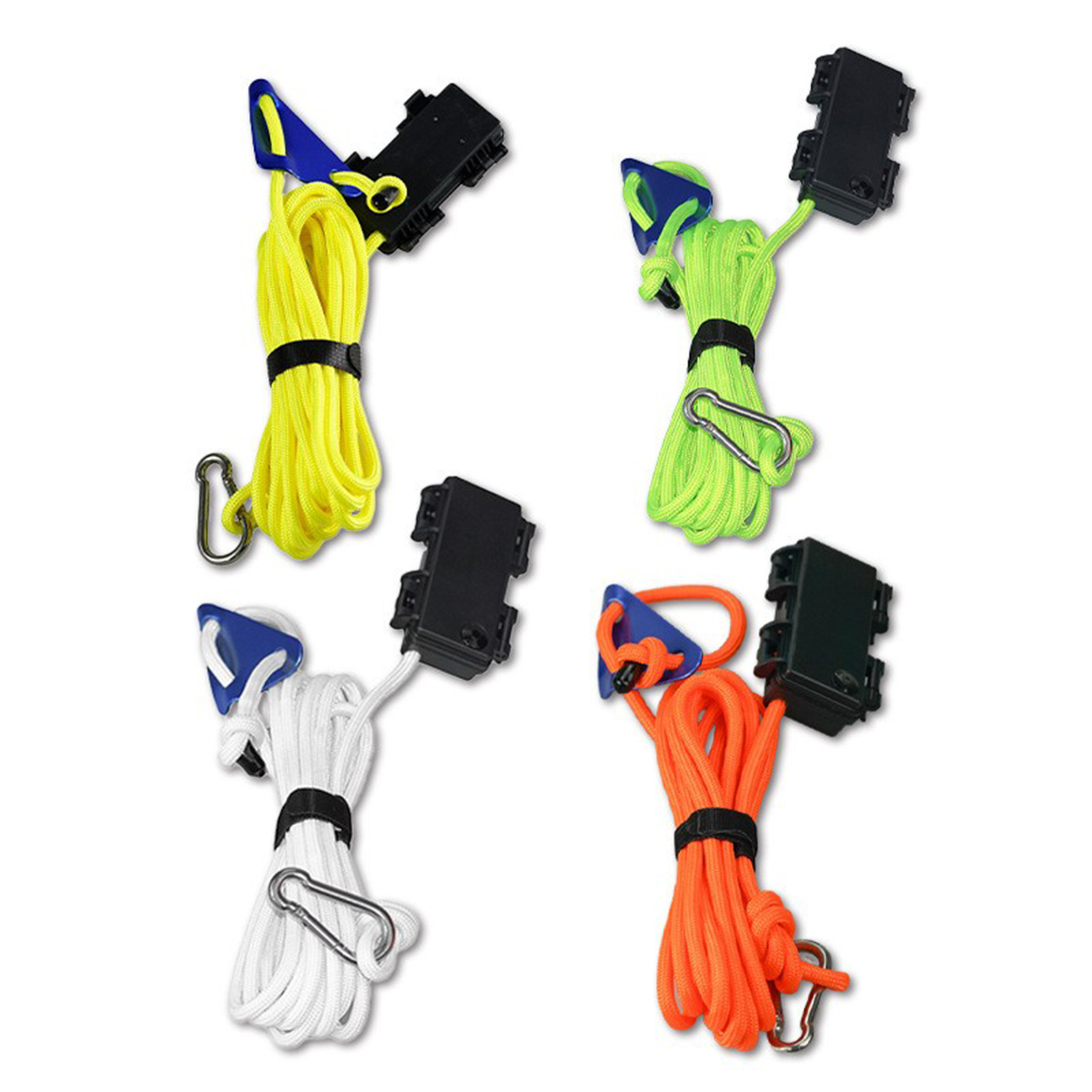 Outdoor Luminescent Windproof Rope Fixed Canopy Light Rope Tent Caution ...